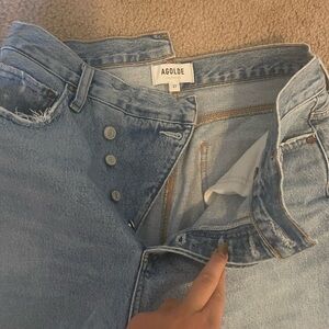 AGOLDE Denim Shorts Sz 27